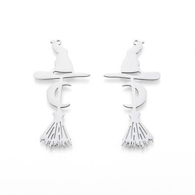 Non-Tarnish Halloween 201 Stainless Steel Big Pendants