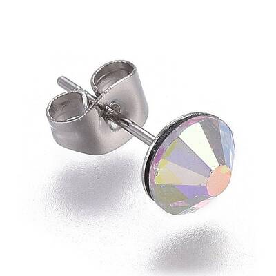304 Stainless Steel Stud Earrings