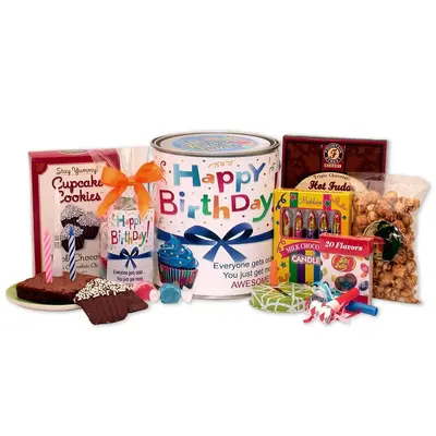 Gift Basket Have a Happy Birthday Gift Pail