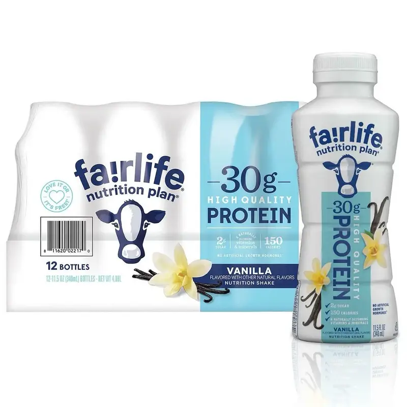 Fairlife 30 Gram Vanilla Protein Shake 12 Pack