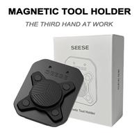 SEESE Magnetic Tool Holder,Clip On Belt Magnet for Screws,Nails,Hammers,Sockets,Pliers,Screwdrivers,Trowels,Drill Bits,Wrench...