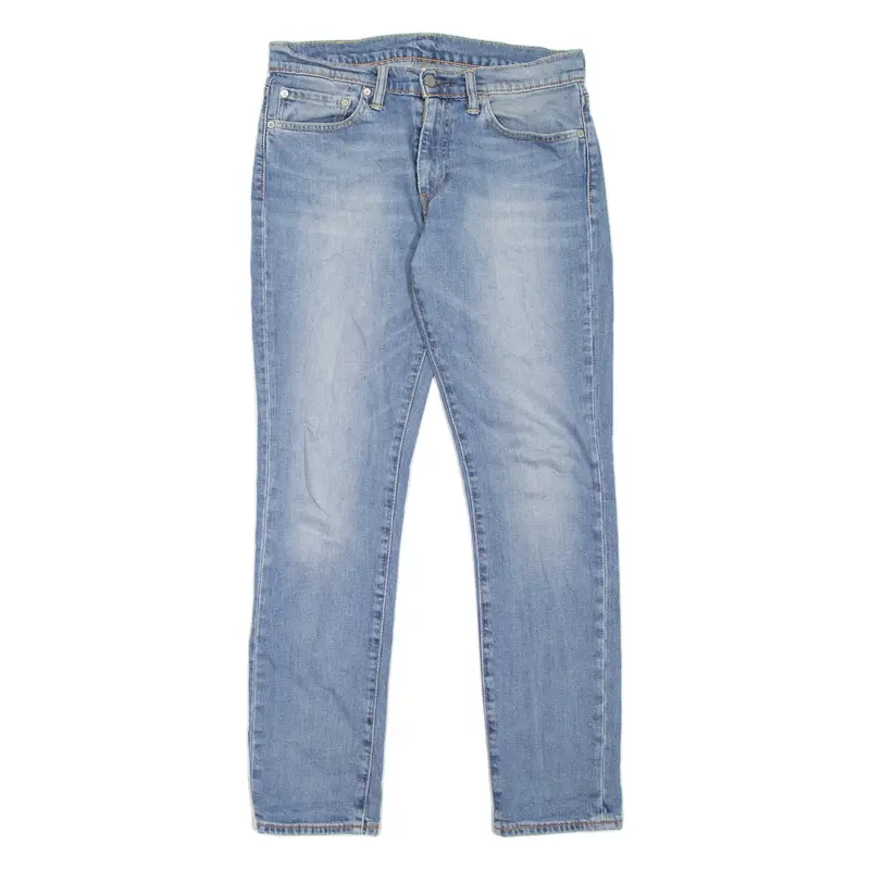 LEVI'S 511 Jeans Mens Blue Slim Straight Stone Wash W32 L32