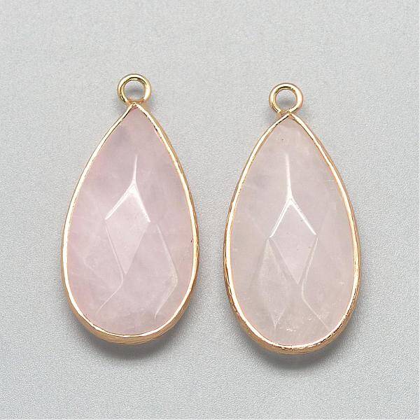 Natural Rose Quartz Pendants