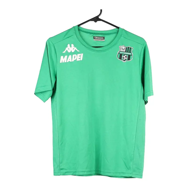 Age 14 Kappa T-Shirt - Large Green Polyester