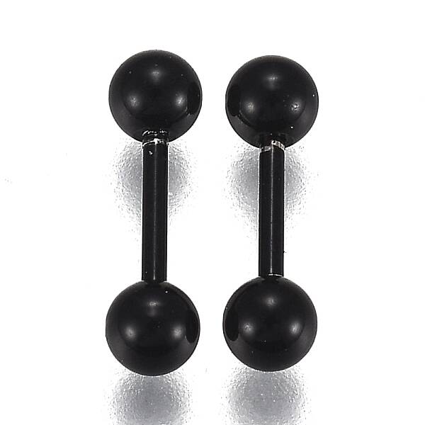 304 Stainless Steel Ball Stud Earrings