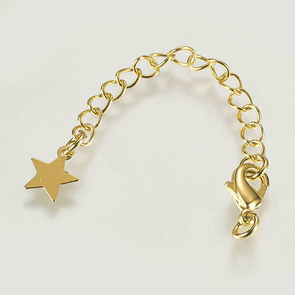Long-Lasting Plated Brass Chain Extender