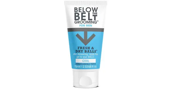 Below the Belt Grooming Fresh & Dry Balls Gift Cool intimate deodorant for men 75 ml