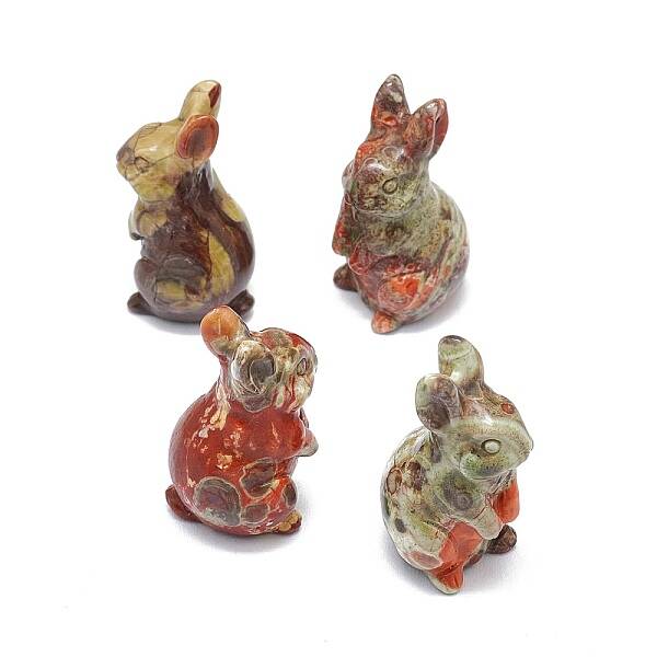 Natural Ocean Jasper Sculpture Display Decorations