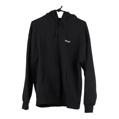 Levis Hoodie - Small Black Cotton Blend
