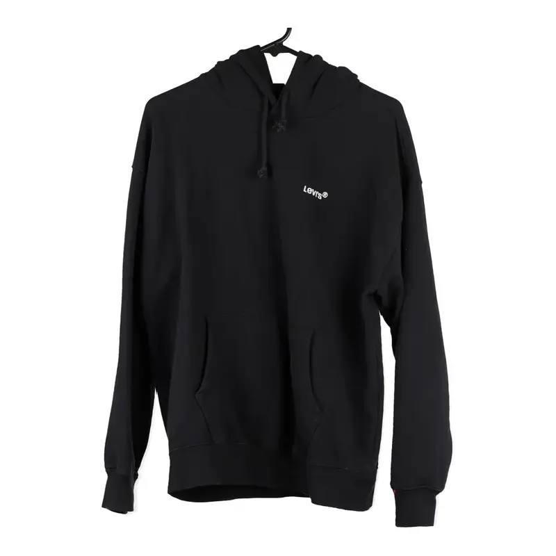 Levis Hoodie - Small Black Cotton Blend