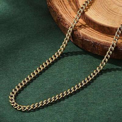 Ion Plating(IP) 304 Stainless Steel Necklace