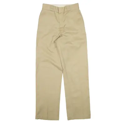 DICKIES Workwear Trousers Beige Regular Straight Mens W26 L32