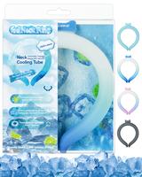 Neck Cooling Tube, Cooling Neck Wraps, Neck Ice Pack Wrap Gel for Summer Heat and Outdoor Activities, Wearable Reusable Perso...