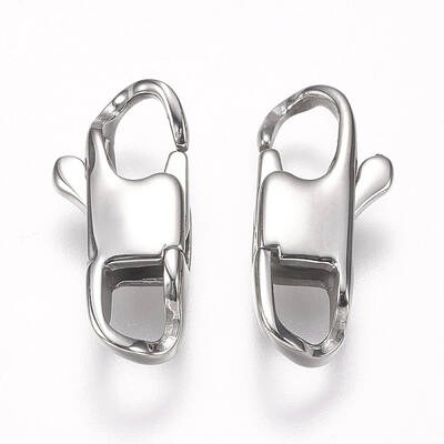 Tarnish Resistant 304 Stainless Steel Lobster Claw Clasps
