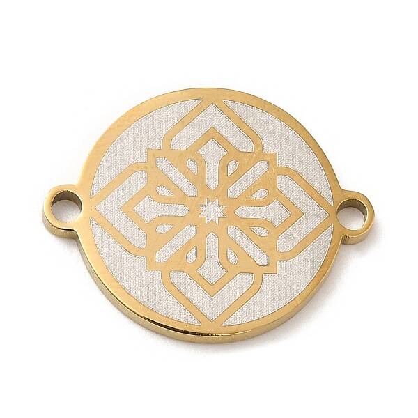 Ion Plating(IP) 304 Stainless Steel Connector Charms