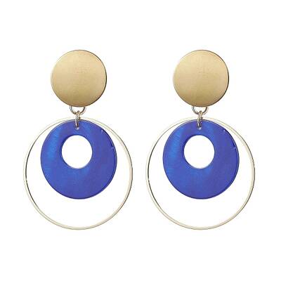 Natural Shell Dangle Earrings
