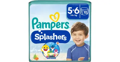 Pampers Splashers 5-6 Swim Diapers 14+ kg 10 pieces