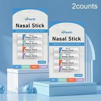 Nasal Stick, 2 Sets Nasal Care Set, Refreshing Nasal Stick, Comfortable Nasal Care Product for Men & Women