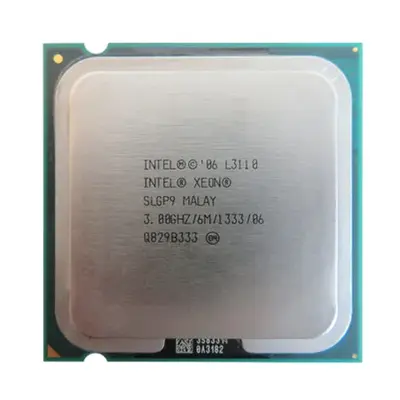 224-5294 Dell 3.0GHz 1333MHz FSB 6MB L2 Cache Socket LGA775 Intel Xeon L3110 Dual-Core Processor for PowerEdge R200