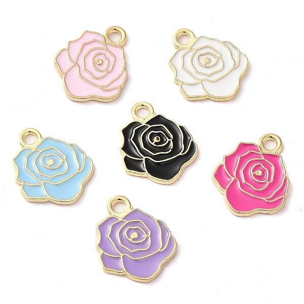 Alloy Enamel Pendants