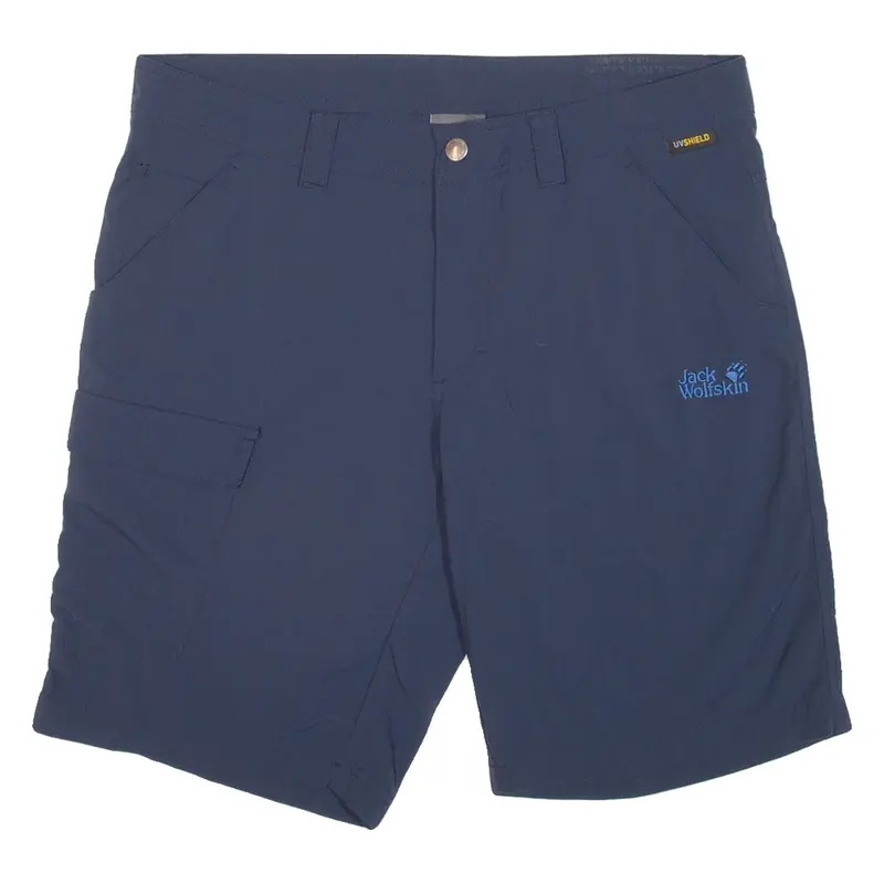 JACK WOLFSKIN Mens Workwear Shorts Blue M W34