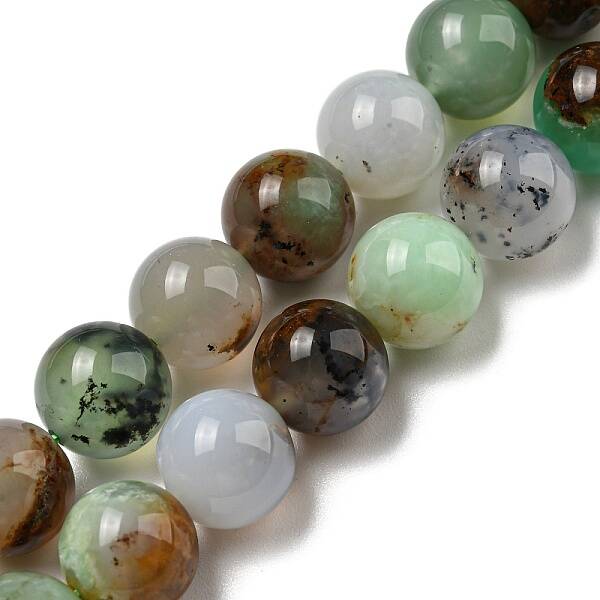 Natural Serpentine Beads Strands