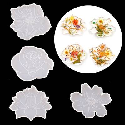 DIY Flower Cup Mat Silicone Molds
