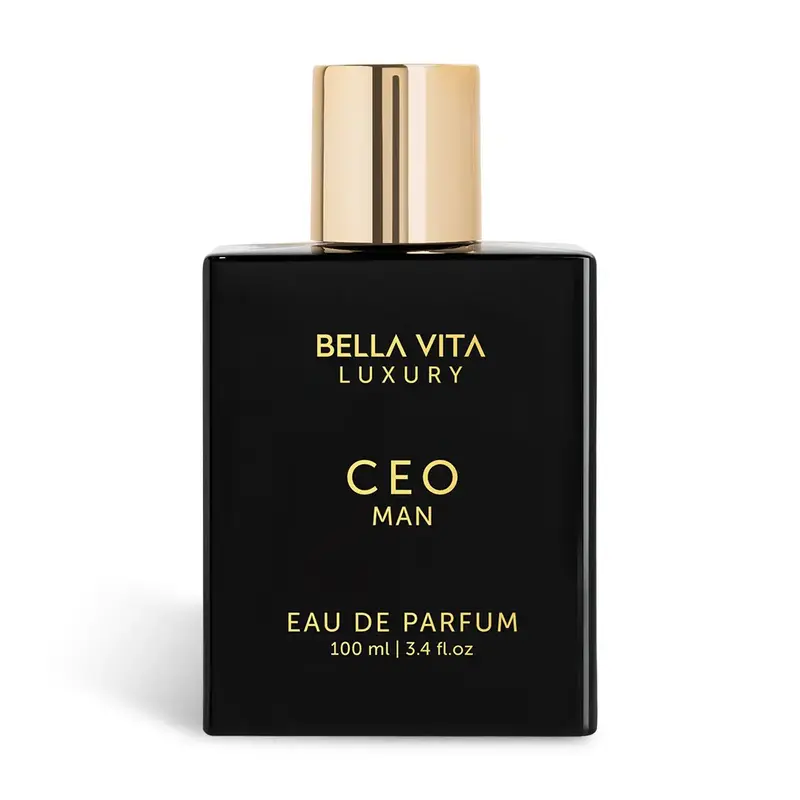 Bella Vita Luxury's CEO Man |  Eau De Parfum | Lemon, Lavender, Tonka & Agarwood | Long Lasting Perfume for Men | Vegan Perfu...
