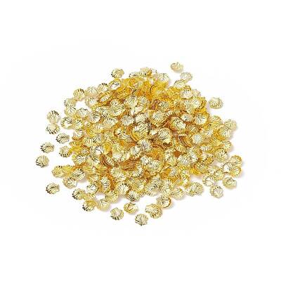 (Defective Closeout Sale: Oxidation) Brass Metallic Nail Cabochons