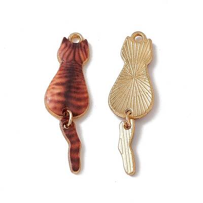 Rack Plating Alloy Enamel Pendants