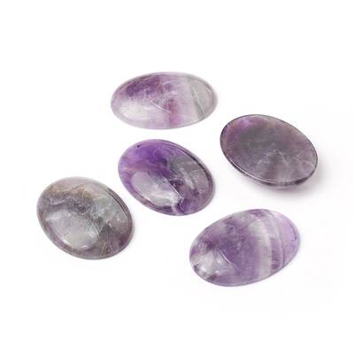 Natural Amethyst Cabochons
