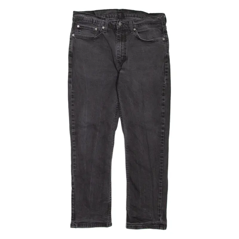 LEVI'S 514 Jeans Mens Grey Slim Straight W34 L30
