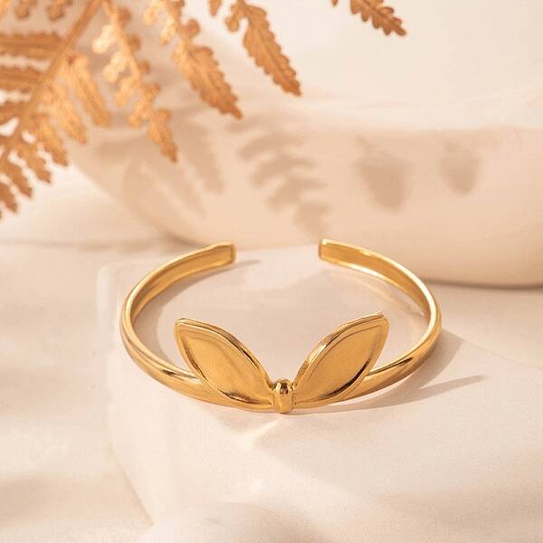 304 Stainless Steel Cuff Bangles for Women