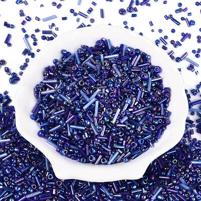 Electroplate Glass Seed Beads