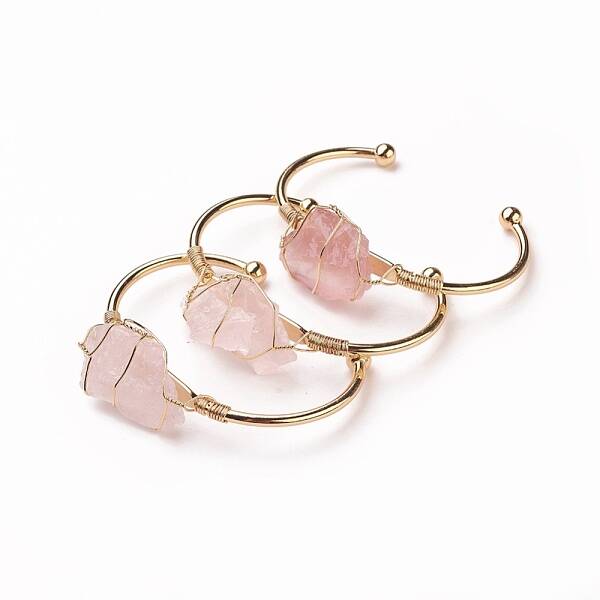 Long-Lasting Plated Brass Cuff Bangles