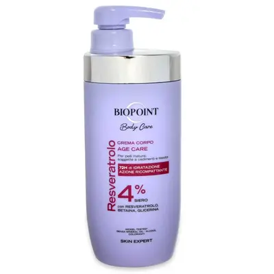 Biopoint Age Care Body Cream 500 Ml Resveratrol