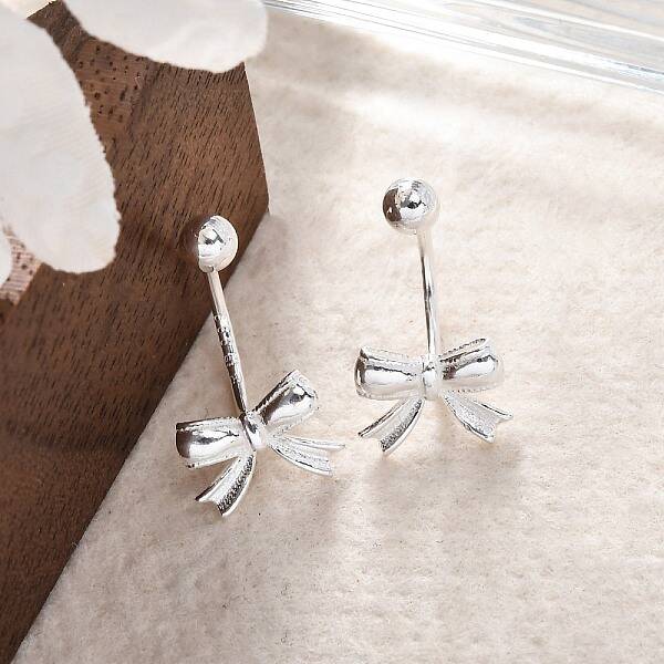 S999 Fine Silver Stud Earrings