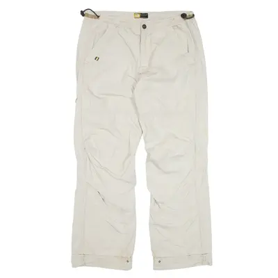 BIG STAR Trousers Beige Relaxed Straight Mens W30 L27