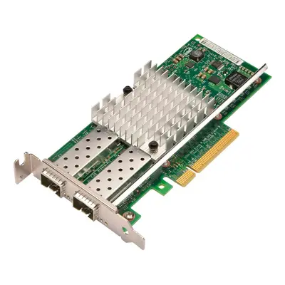 G73131-002 Dell Intel X520-DA2 2-Ports SFP+ 10Gb/s PCI Express 2.0 x8 Low Profile Converged Server Network Adapter Card