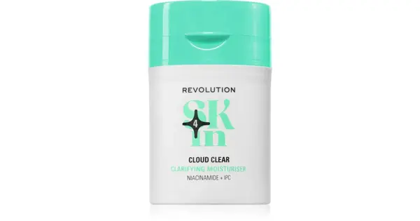 Revolution Skincare Clearly Clarify Cloud Clear light nourishing and hydrating day cream with niacinamide 50 ml