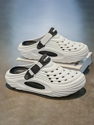 Men's Outdoor Sports Sandals, Casual Comfortable Breathable Platform Sandals for Beach, Camping, Hiking, Fashionable Shoes fo...