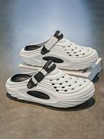 Men's Outdoor Sports Sandals, Casual Comfortable Breathable Platform Sandals for Beach, Camping, Hiking, Fashionable Shoes fo...