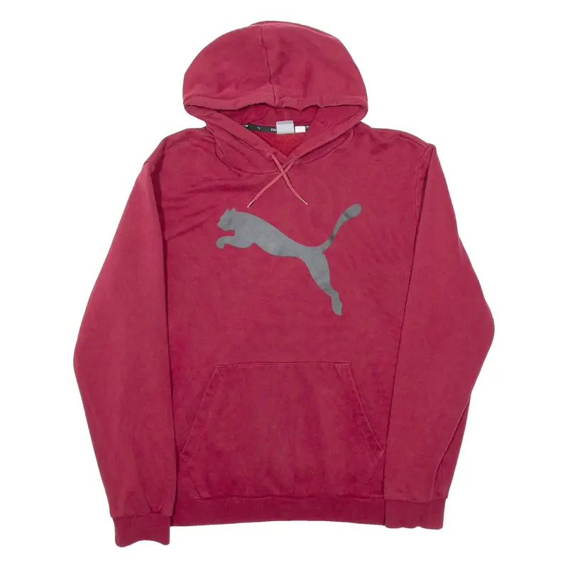 PUMA Mens Red Hoodie L