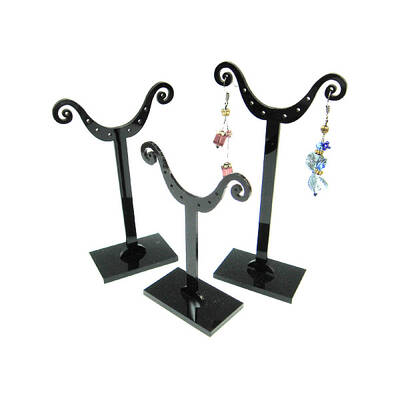 Black Pedestal Display Stand
