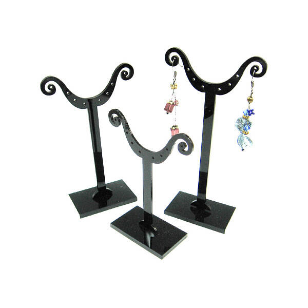 Black Pedestal Display Stand