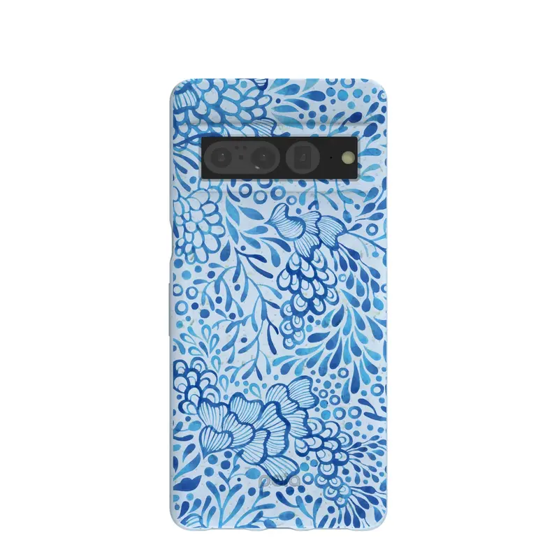 Powder Blue Reef Google Pixel 7 Pro Case