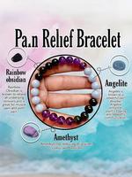 Natural Crystal Stone Bracelet, Healing & Relief Bracelet, Fashion Jewelry for Party, Daily Clothing Decor, Trendy All-match ...