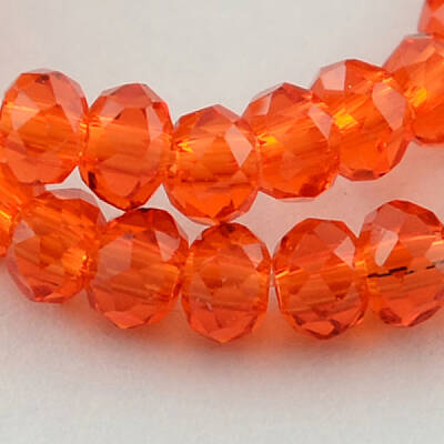 Transparent Glass Beads Strands
