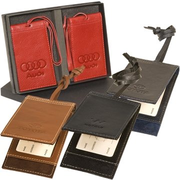 25 Custom Leeman Voyager Barclay Magnetic Luggage Tag Set - Top ...