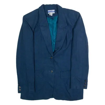 PENDLETON Mens Blazer Jacket Blue Wool S